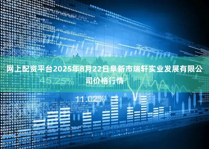 网上配资平台2025年8月22日阜新市瑞轩实业发展有限公司价格行情