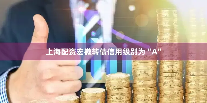 上海配资宏微转债信用级别为“A”